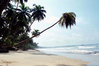 Strand in Ghana